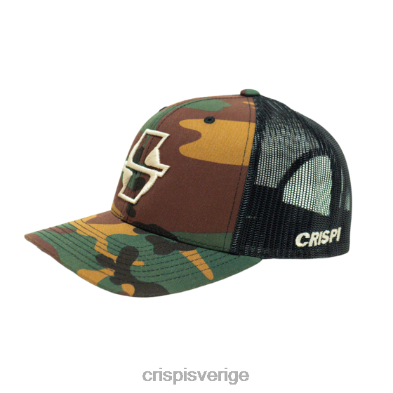 Crispi kläder mörk multicam vityupoong snapback hatt LZ2ZJ43