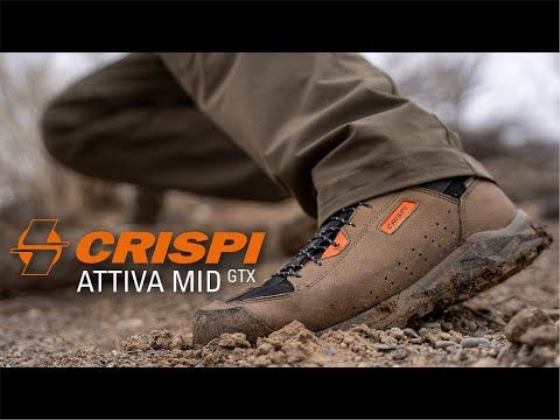 Crispi stövlar svart/gråattiva mid gtx LZ2ZJ67